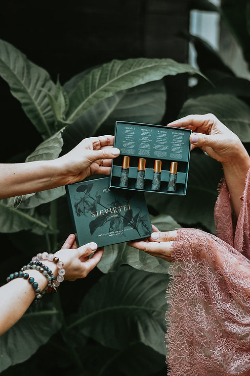 Dāvana sievietei - aromterapijas komplekts