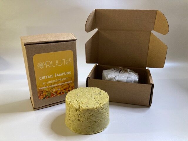 SOLID SHAMPOO with Sea Buckthorn 80 g