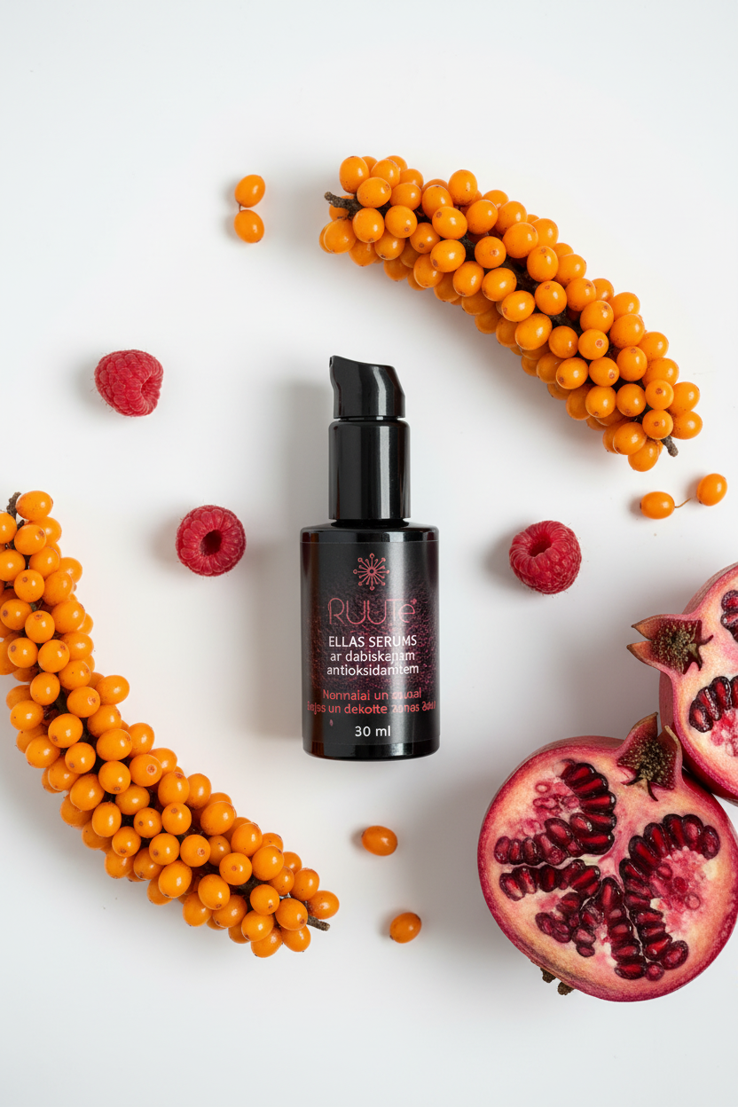 EĻĻAS SERUMS ar dabiskajiem antioksidantiem 30 ml