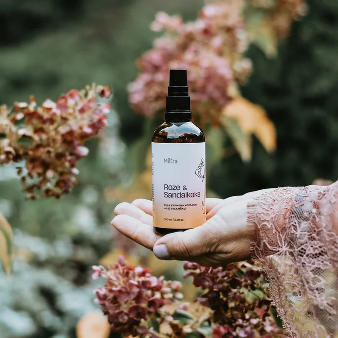 BODY OIL with Rose and Sandalwood essential oils 100 ml